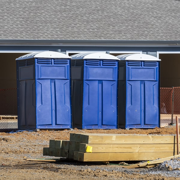 how can i report damages or issues with the portable restrooms during my rental period in South Yarmouth Massachusetts